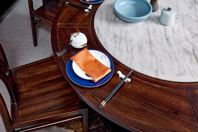 佛山新中式家具流行“懸浮島臺”，既美觀又實用