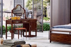 龍江新中式家具唐明雅居廠家直銷，一起了解新中式烏金木之美